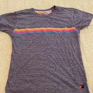 Grey Aviator Nations kids T shirt